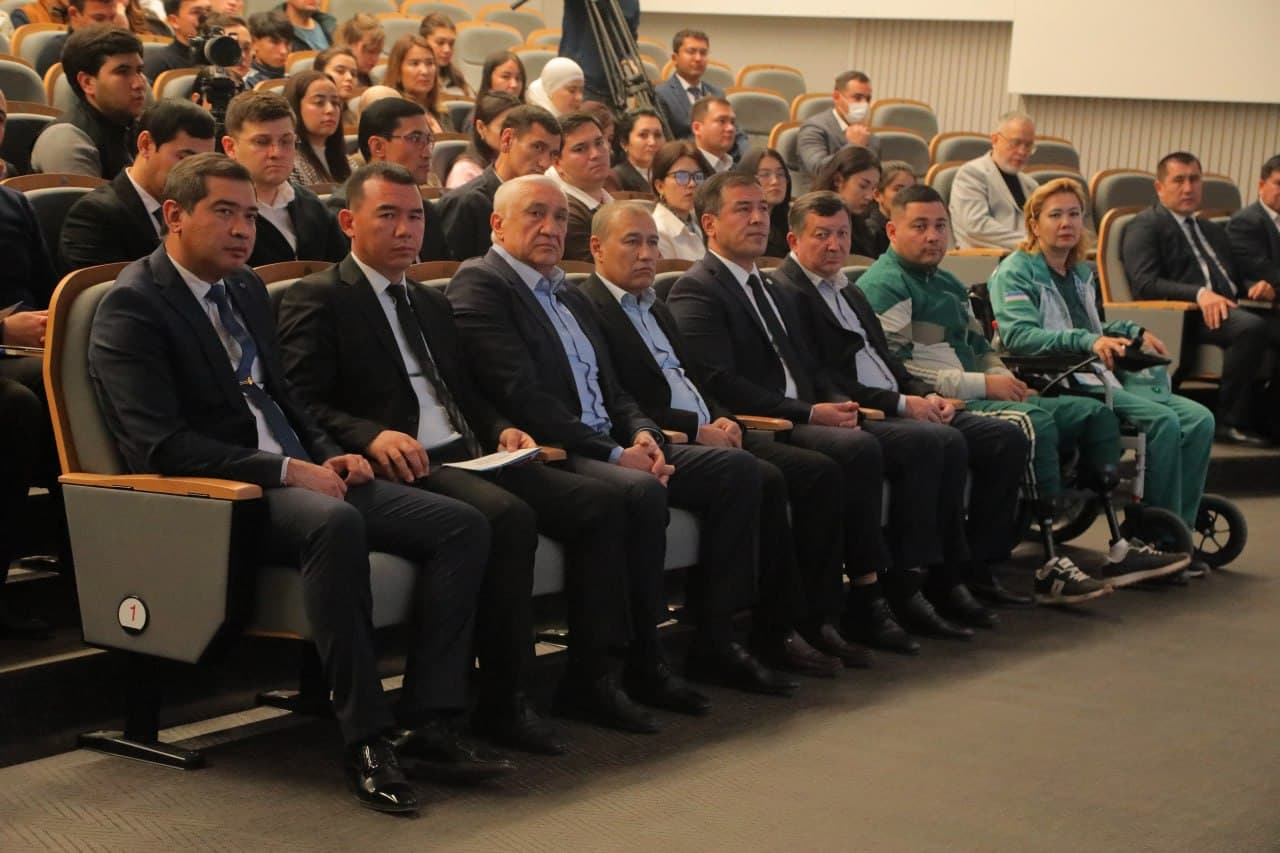 Olimpiya shaharchasidagi Sport vazirligi binosida 3-dekabr - Xalqaro nogironlar kuni munosabati bilan tadbir bo‘lib o‘tdi