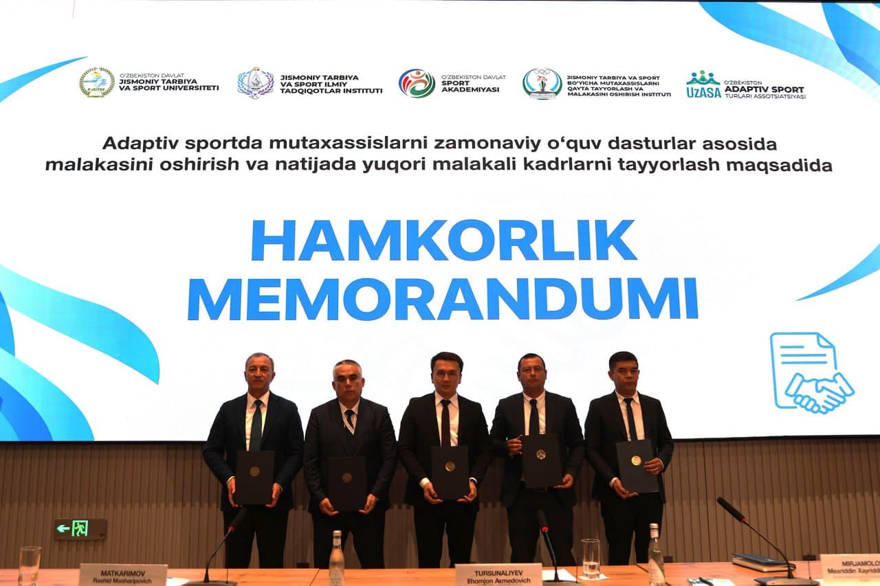 Olimpiya shaharchasidagi Sport vazirligi binosida 3-dekabr - Xalqaro nogironlar kuni munosabati bilan tadbir bo‘lib o‘tdi