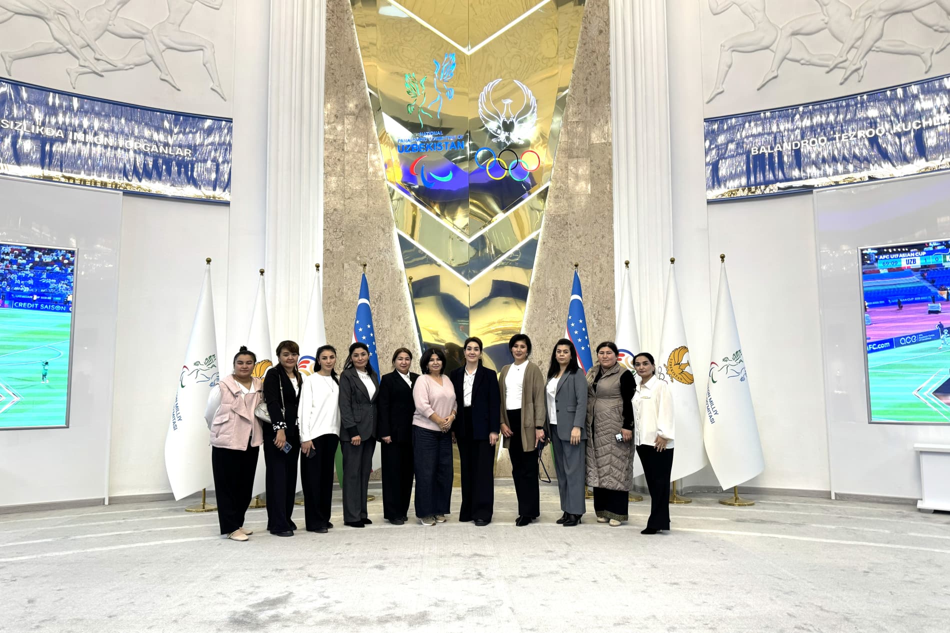 Jizzax viloyatida namunali faoliyat yuritayotgan trener xotin-qizlar Toshkent shahridagi Olimpiya shaharchasida bunyod etilgan sport inshootlari bilan yaqindan tanishdi