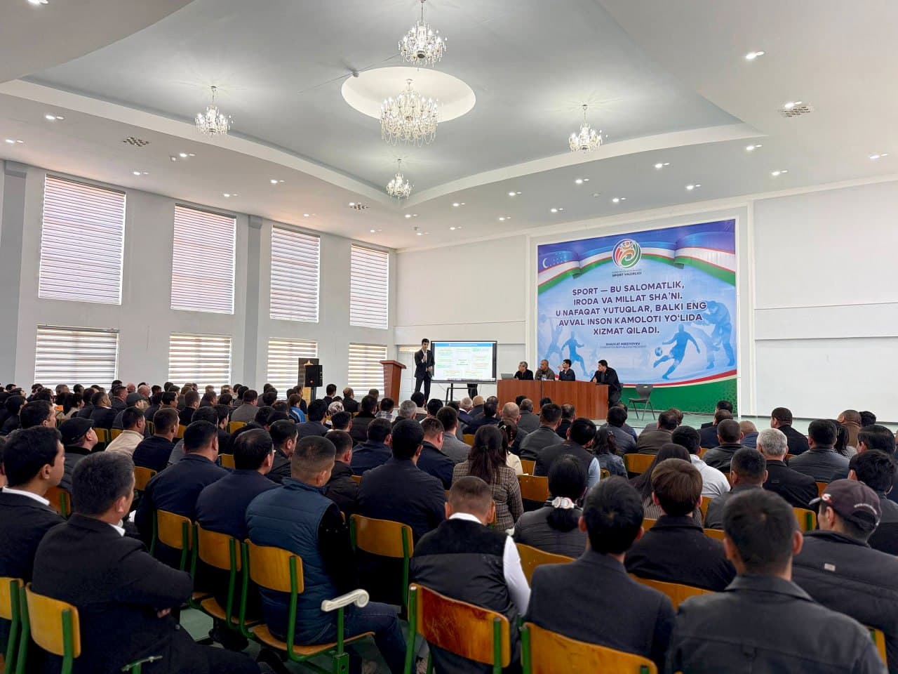 Sport vazirligi ishchi guruhi tomonidan dolzarb mavzuda seminar o‘tkazildi