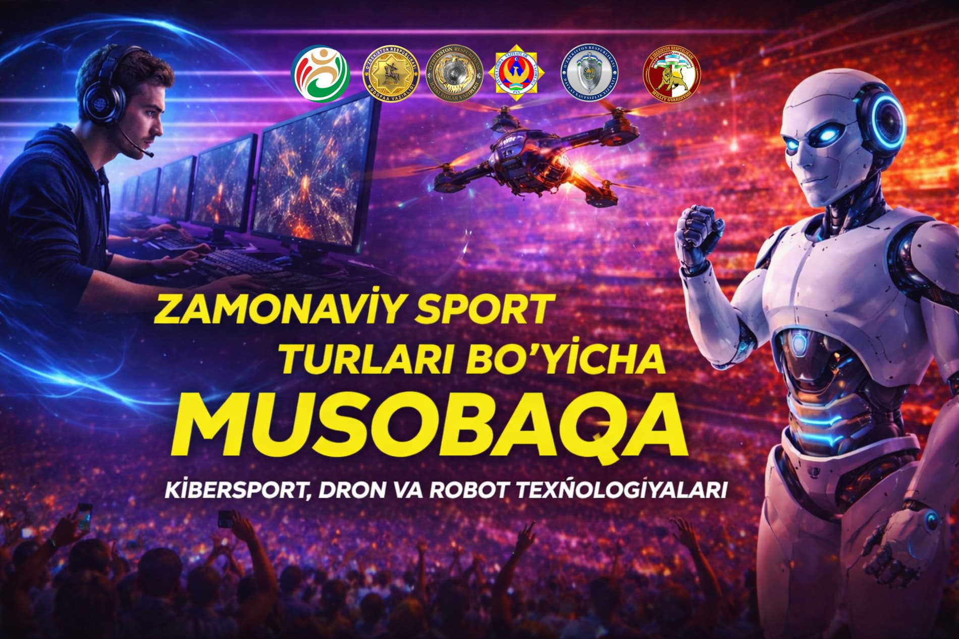 Zamonaviy sport turlari bo‘yicha musobaqa o‘tkaziladi