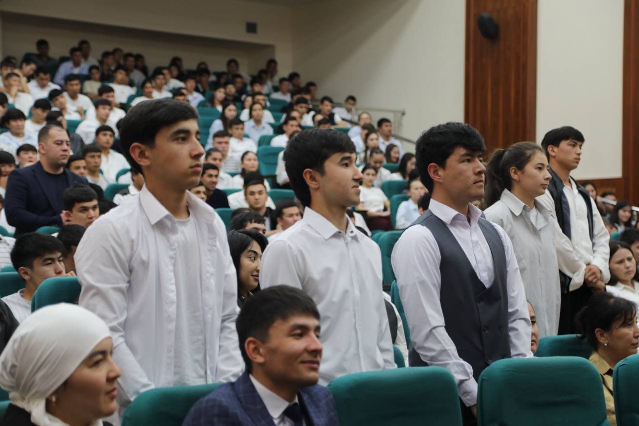 O‘zbekiston davlat jismoniy tarbiya va sport universitetida O‘zbekiston Respublikasi Sport vaziri Adkham Ikramov va yoshlar uchrashuvi bo‘lib o‘tdi