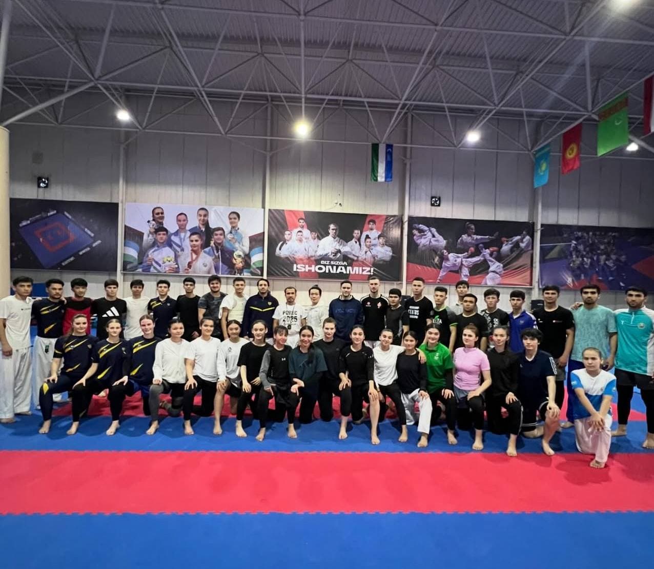Karate WKF bo'yicha Xalqaro o'quv-mashg'ulot yig'ini o'tkazilmoqda