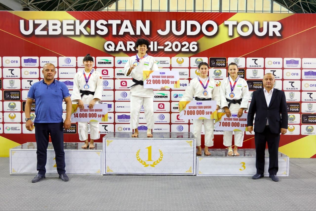 “Uzbekistan Judo Tour” musobaqasida g‘olib va sovrindorlar aniqlandi