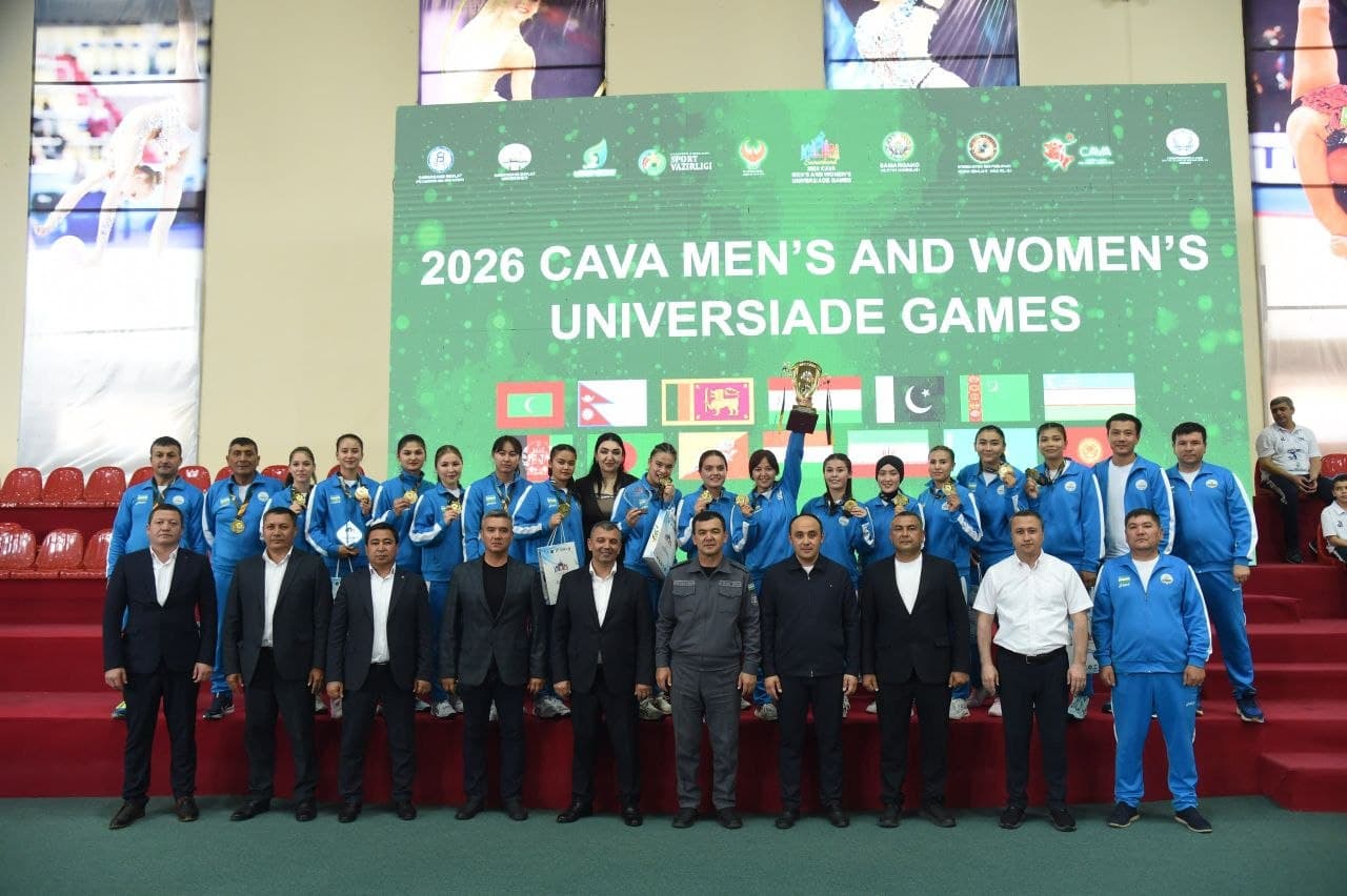 Samarqand "CAVA Men’s and Women’s Universiade Games – 2026" musobaqasi yakunlandi