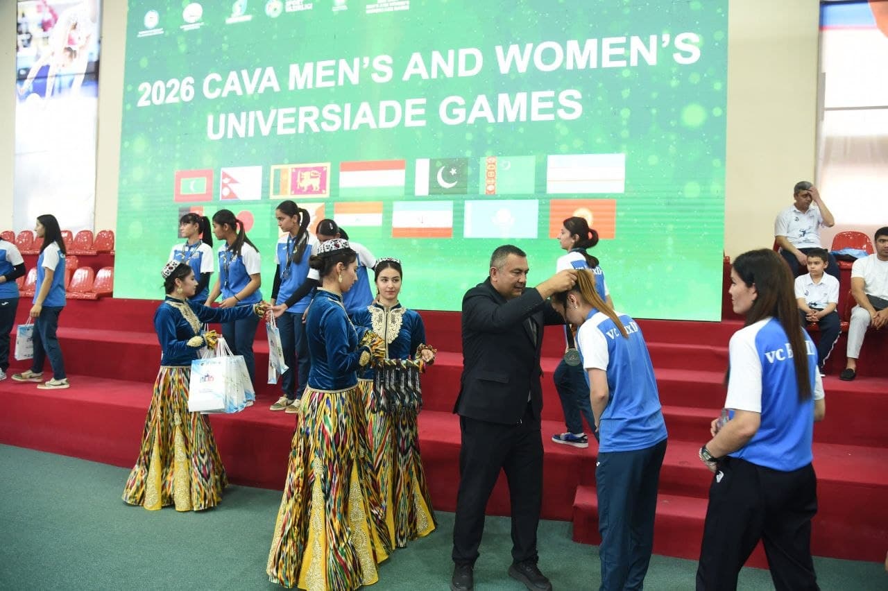 Samarqand "CAVA Men’s and Women’s Universiade Games – 2026" musobaqasi yakunlandi