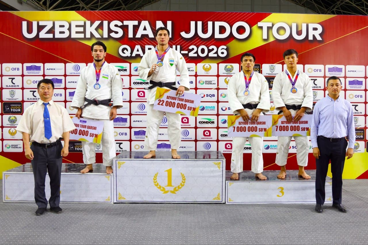 “Uzbekistan Judo Tour” musobaqasida g‘olib va sovrindorlar aniqlandi