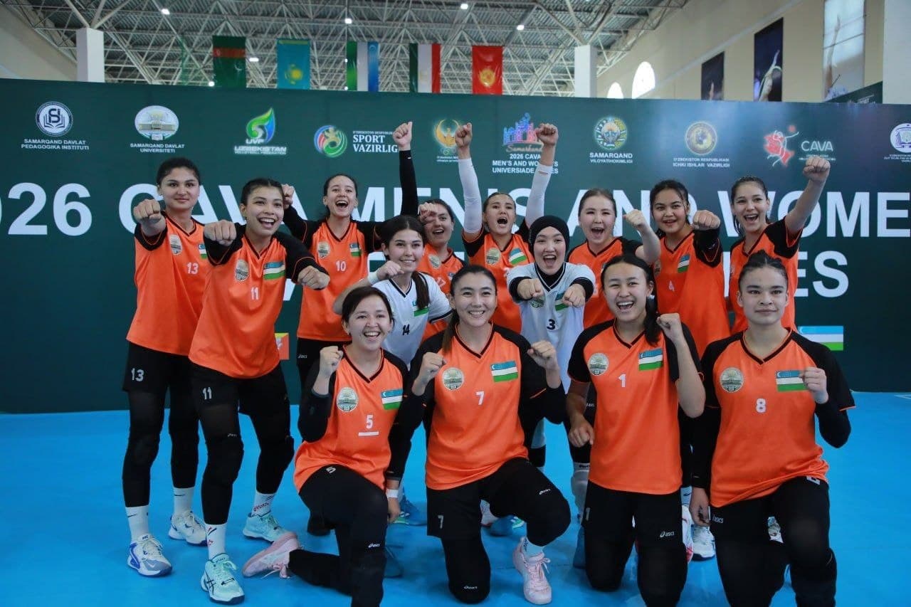 Samarqand "CAVA Men’s and Women’s Universiade Games – 2026" musobaqasi yakunlandi