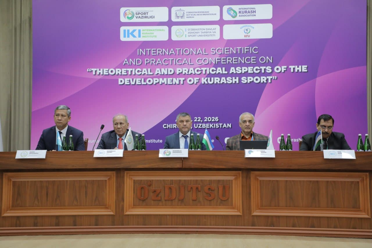Kurash sportini rivojlantirishning nazariy-amaliy aspektlari mavzusida xalqaro ilmiy-amaliy anjuman o'tkazildi