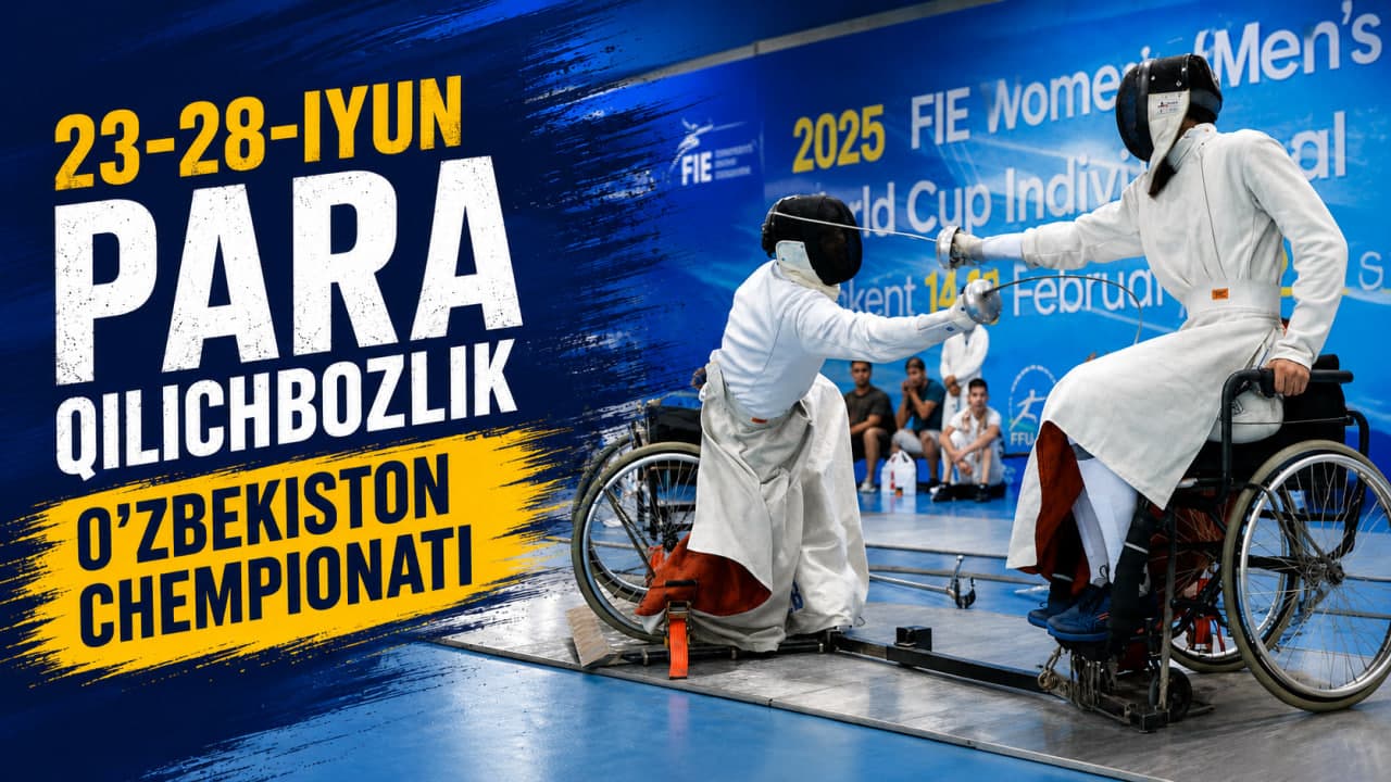 Para qilichbozlik bo'yicha O'zbekiston kubogi o'tkaziladi