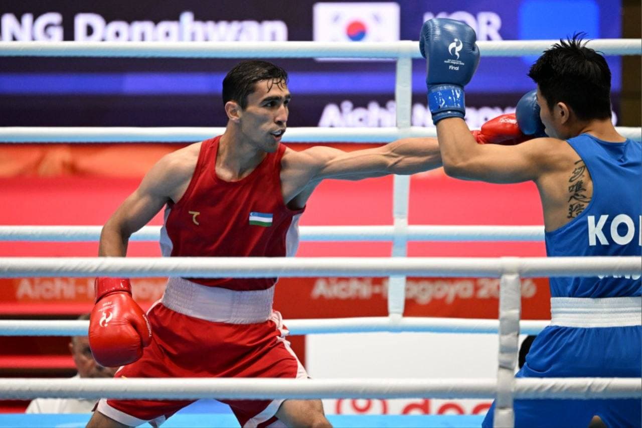 🏆🥇Bokschimiz Abdumalik Xalokov Osiyo o‘yinlari chempioni