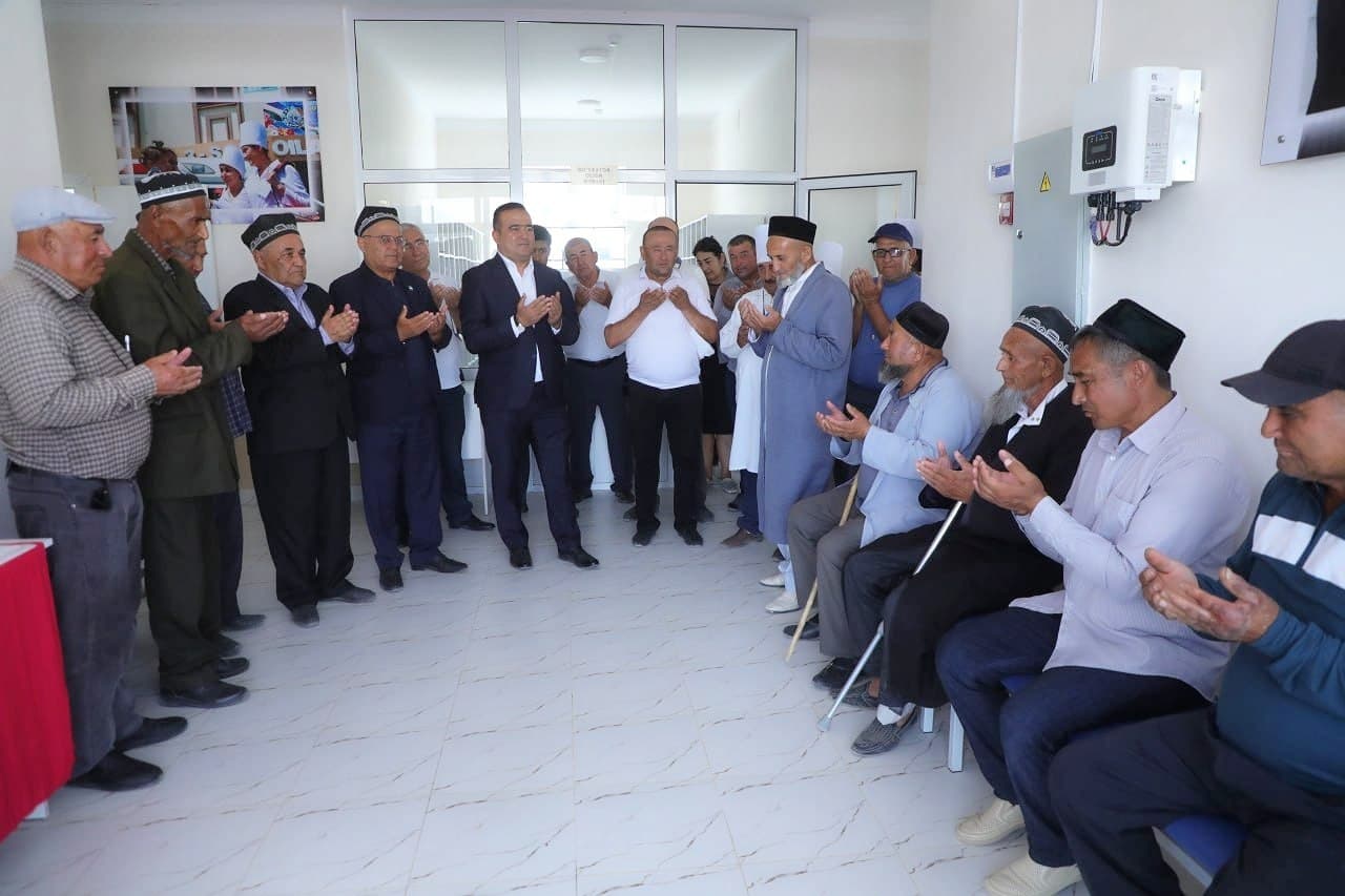 G‘uzor tumanining olis qishlog‘ida zamonaviy tibbiyot maskani foydalanishga topshirildi