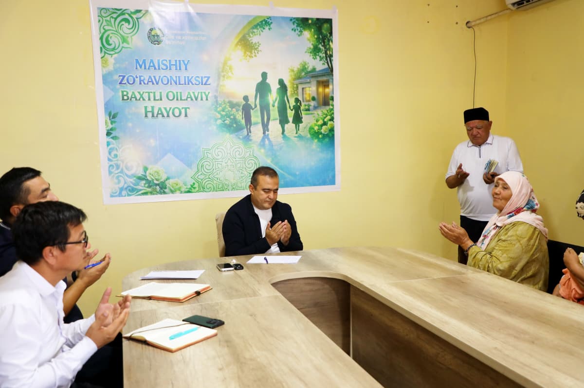 Gʻuzor tumani hokimi B.Suyunovning shaxsiy qabuli bo‘lib o‘tdi