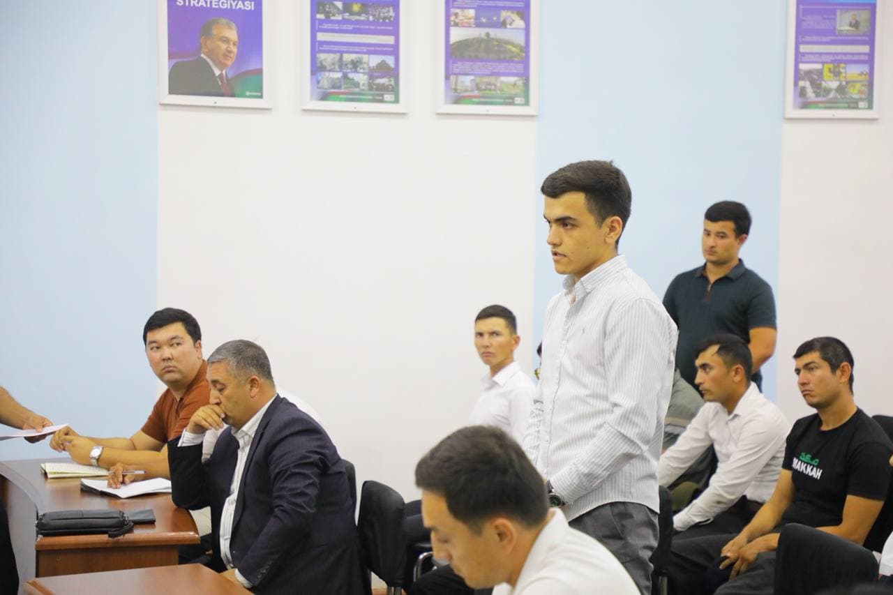 Tumanda navbatdagi rahbar va yoshlar uchrashuvi bo‘lib o‘tdi