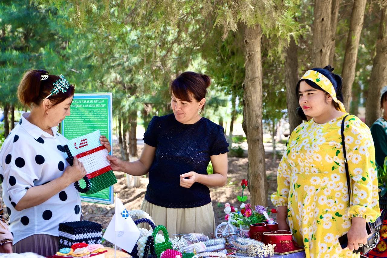 Bandixon tumanida “Ishbilarmon ayol” ko’rik tanlovining mahallalardagi saralash bosqichi o’tkazildi