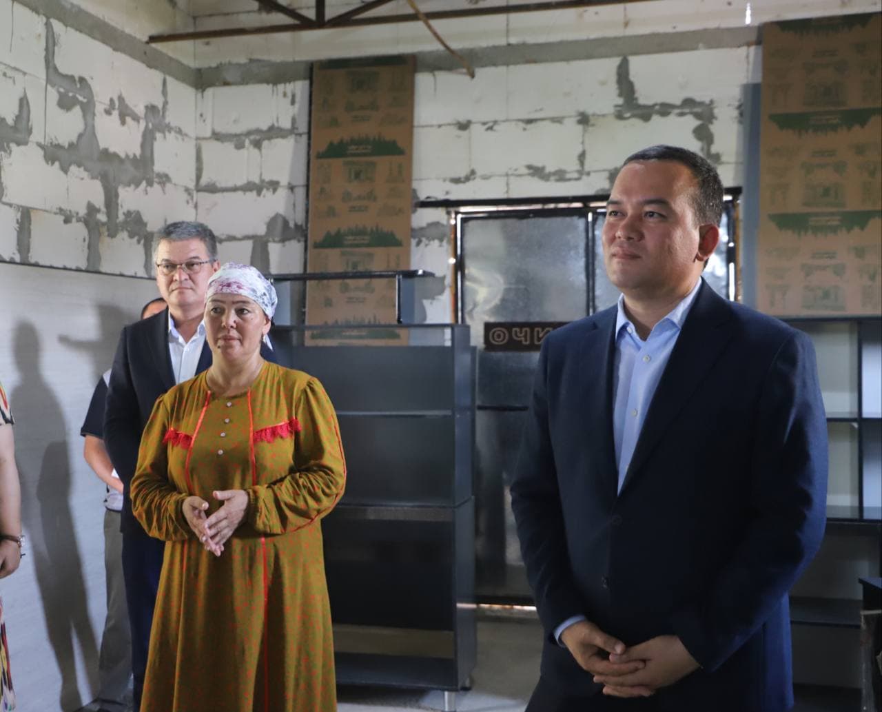 Сурхондарё вилояти ҳокими Улуғбек Қосимов Бандихон туманига ташрифи