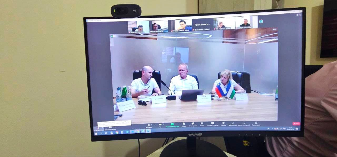 Bandixonda investorlar bilan onlayn uchrashuv o'tkazildi