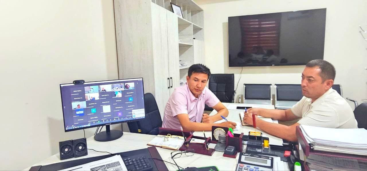 Bandixonda investorlar bilan onlayn uchrashuv o'tkazildi