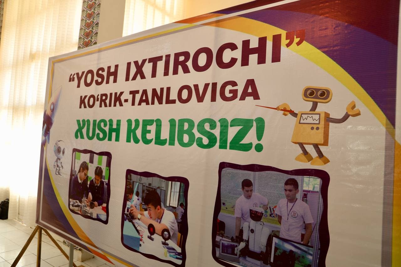 "YOSH IXTIROCHILAR" KO'RIK-TANLOVINING VILOYAT BOSQICHI O'TKAZILDI