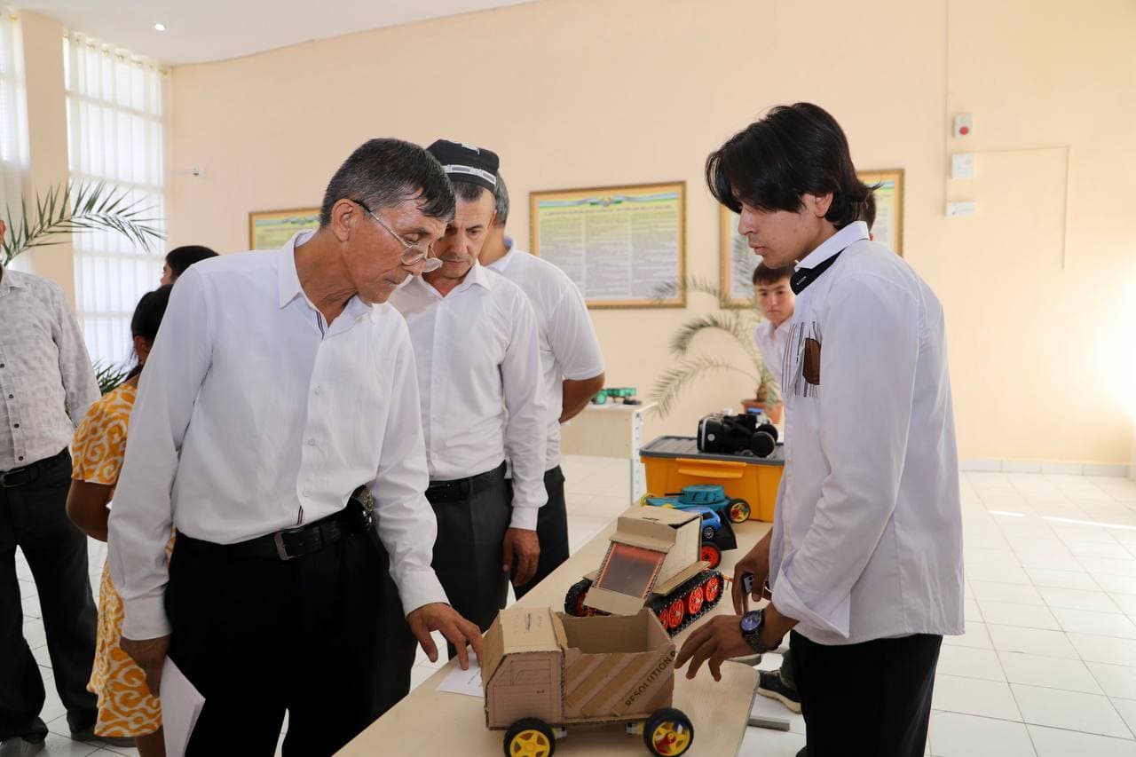 "YOSH IXTIROCHILAR" KO'RIK-TANLOVINING VILOYAT BOSQICHI O'TKAZILDI