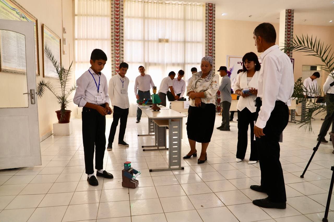 "YOSH IXTIROCHILAR" KO'RIK-TANLOVINING VILOYAT BOSQICHI O'TKAZILDI