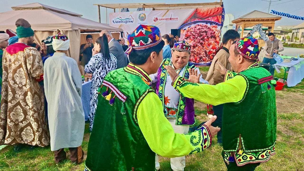 "Лаззатли Сурхон" халқаро фествалида Бандихон қўрғони фаол иштирок этди