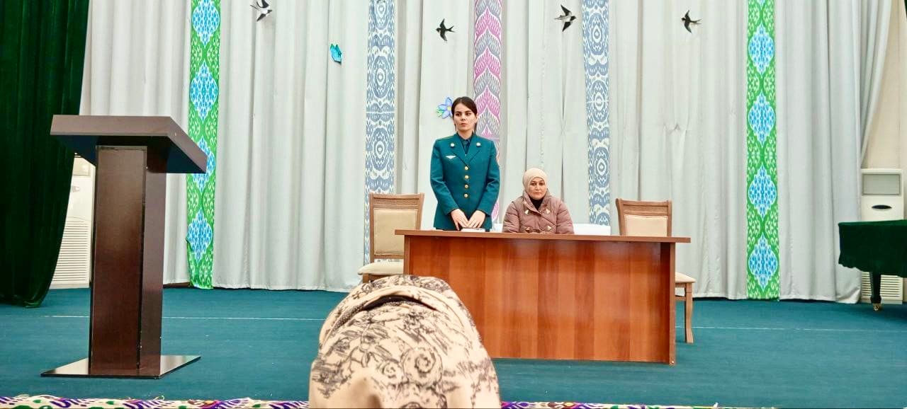 Аёл адашса — жамият шикастланади!- Бандихон туманида маҳалла фаоллари иштирокида давра суҳбати ўтказилди.