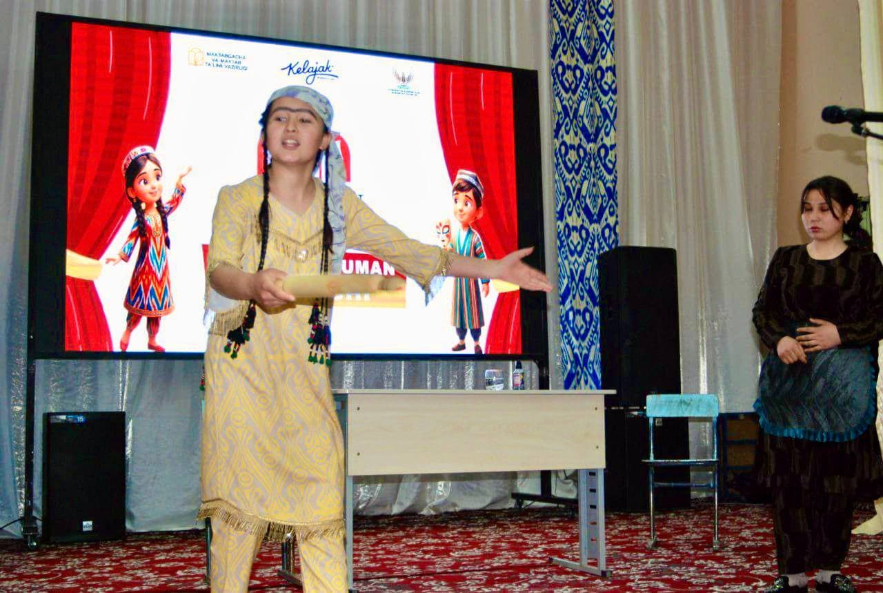 “Турон” мактаб театри танловининг туман босқичи ўтказилди