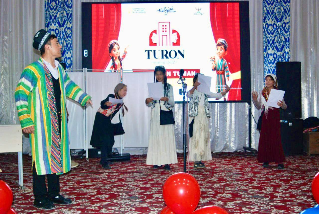 “Турон” мактаб театри танловининг туман босқичи ўтказилди