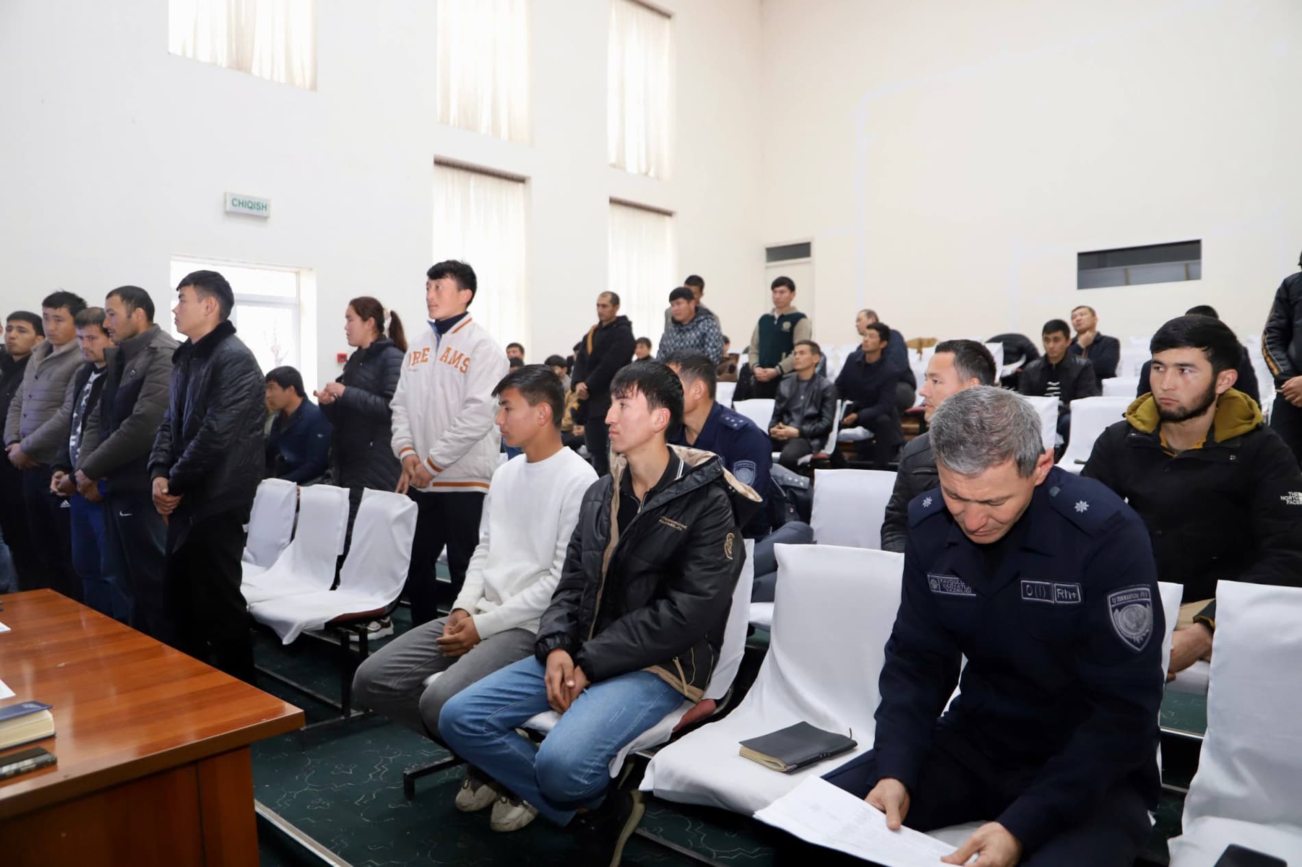 Бандихонда оталиққа олинган ёшлар билан учрашув ташкил этилди