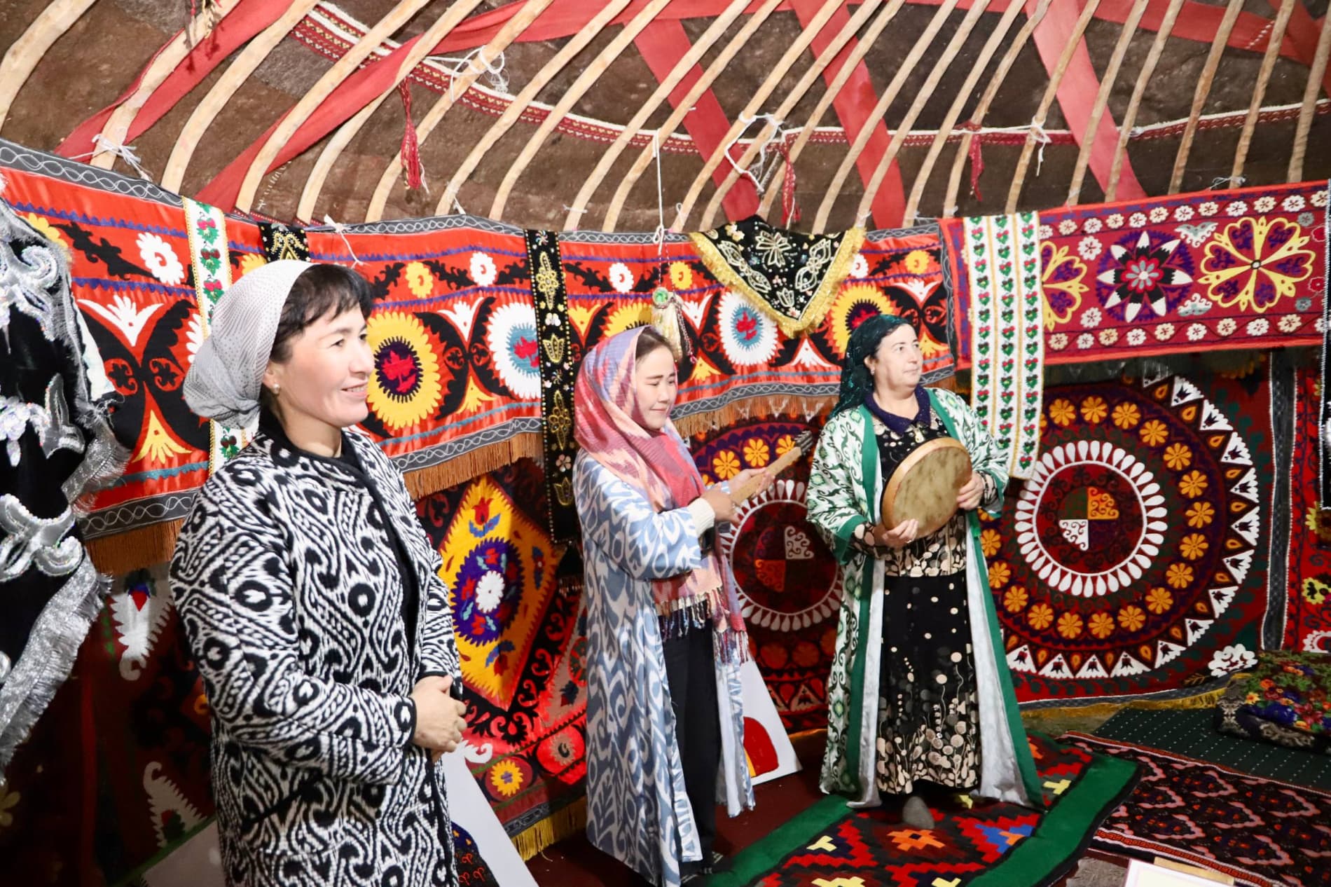 Бандихон туманида "Наврўз" умумхалқ байрамига атаб тайёрланган байрам тантаналари