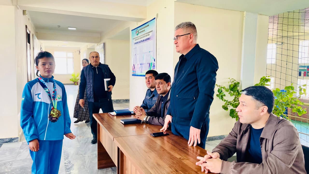 "Har payshanba — imkoniyatlar kuni" - Bandixonda yosh sportchilar bilan uchrashuv tashkil etildi