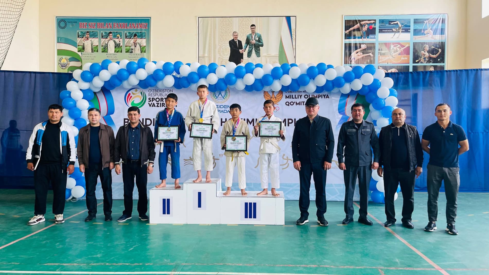 Bandixonda “Yangi O‘zbekiston olimpiya cho‘qqilari” musobaqasining tuman bosqichi musobaqalari o'tkazilmoqda