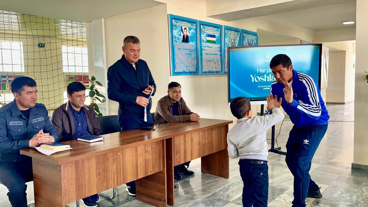 "Har payshanba — imkoniyatlar kuni" - Bandixonda yosh sportchilar bilan uchrashuv tashkil etildi