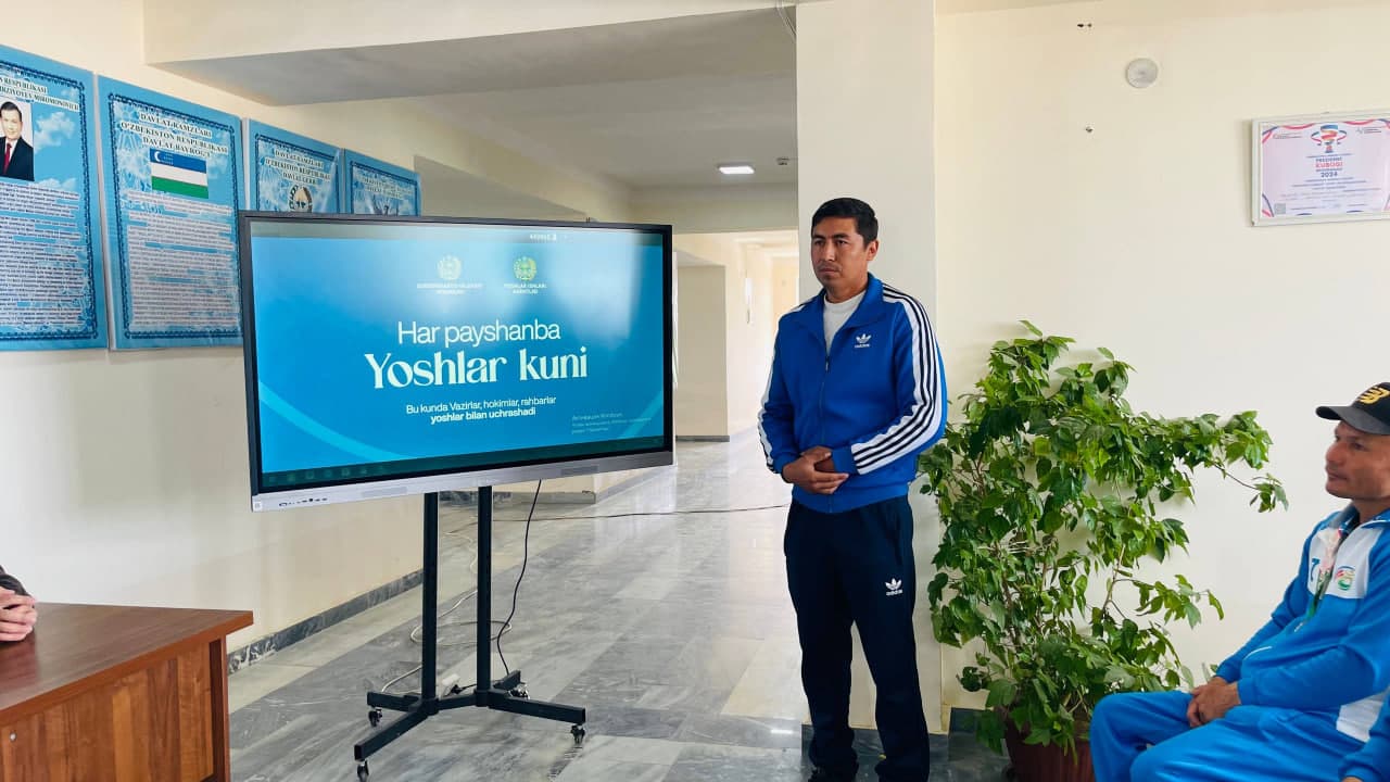 "Har payshanba — imkoniyatlar kuni" - Bandixonda yosh sportchilar bilan uchrashuv tashkil etildi