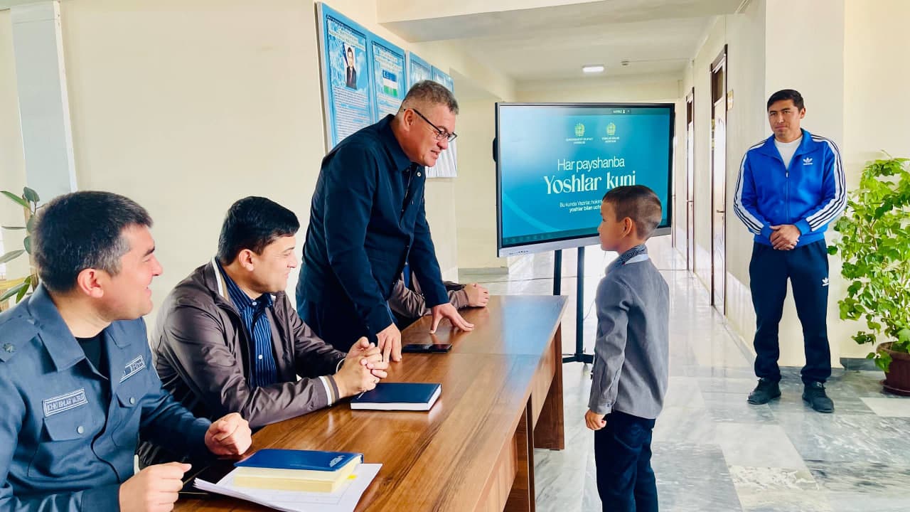 "Har payshanba — imkoniyatlar kuni" - Bandixonda yosh sportchilar bilan uchrashuv tashkil etildi