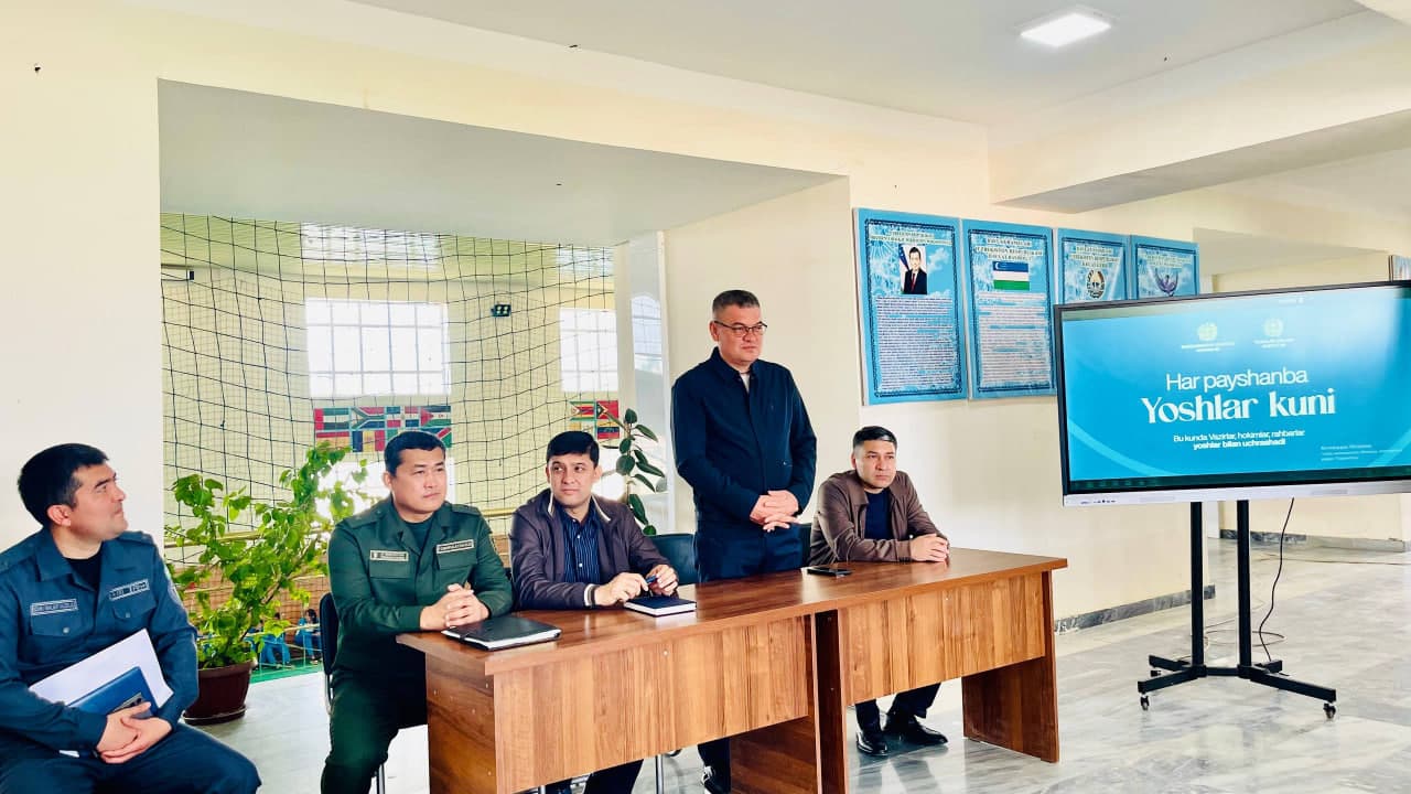 "Har payshanba — imkoniyatlar kuni" - Bandixonda yosh sportchilar bilan uchrashuv tashkil etildi