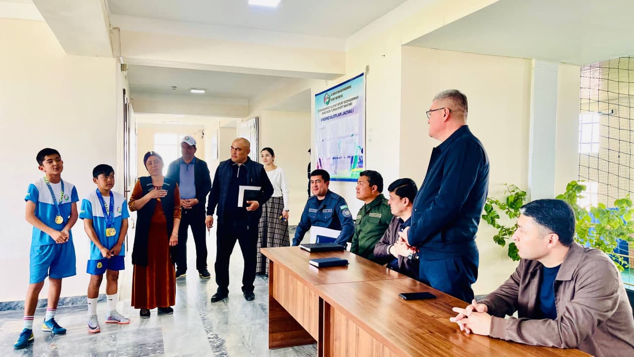 "Har payshanba — imkoniyatlar kuni" - Bandixonda yosh sportchilar bilan uchrashuv tashkil etildi