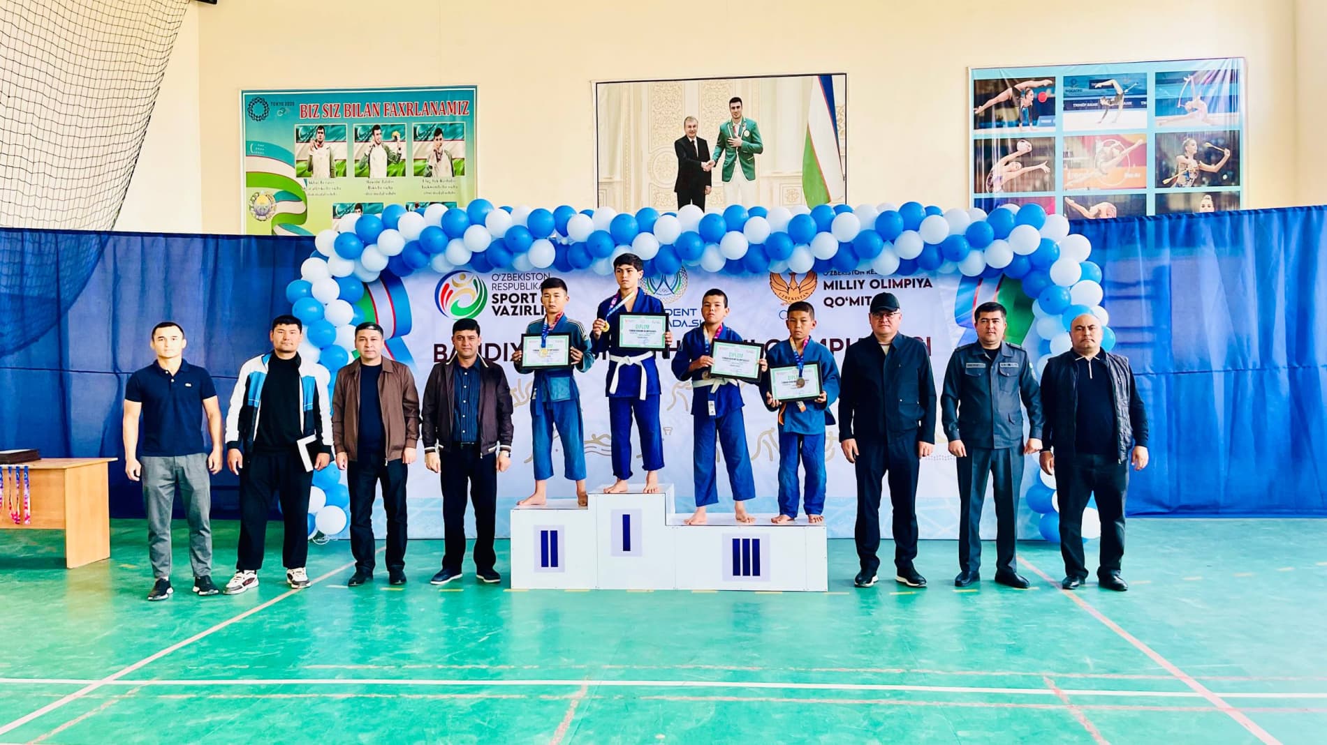 Bandixonda “Yangi O‘zbekiston olimpiya cho‘qqilari” musobaqasining tuman bosqichi musobaqalari o'tkazilmoqda