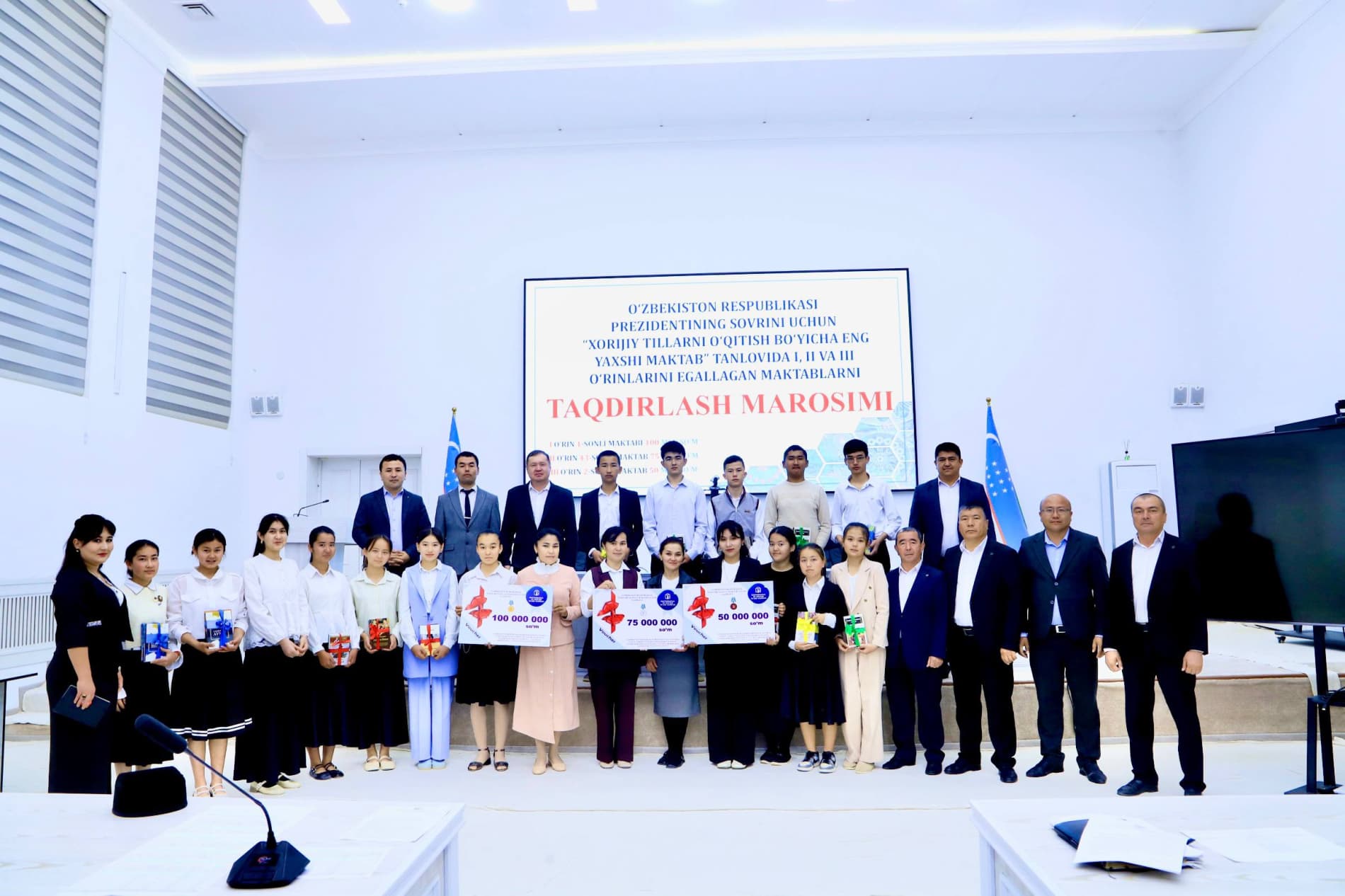 Bandixonda ta’limga e’tibor, xorijiy tillarni o‘rganishga esa alohida rag‘bat!