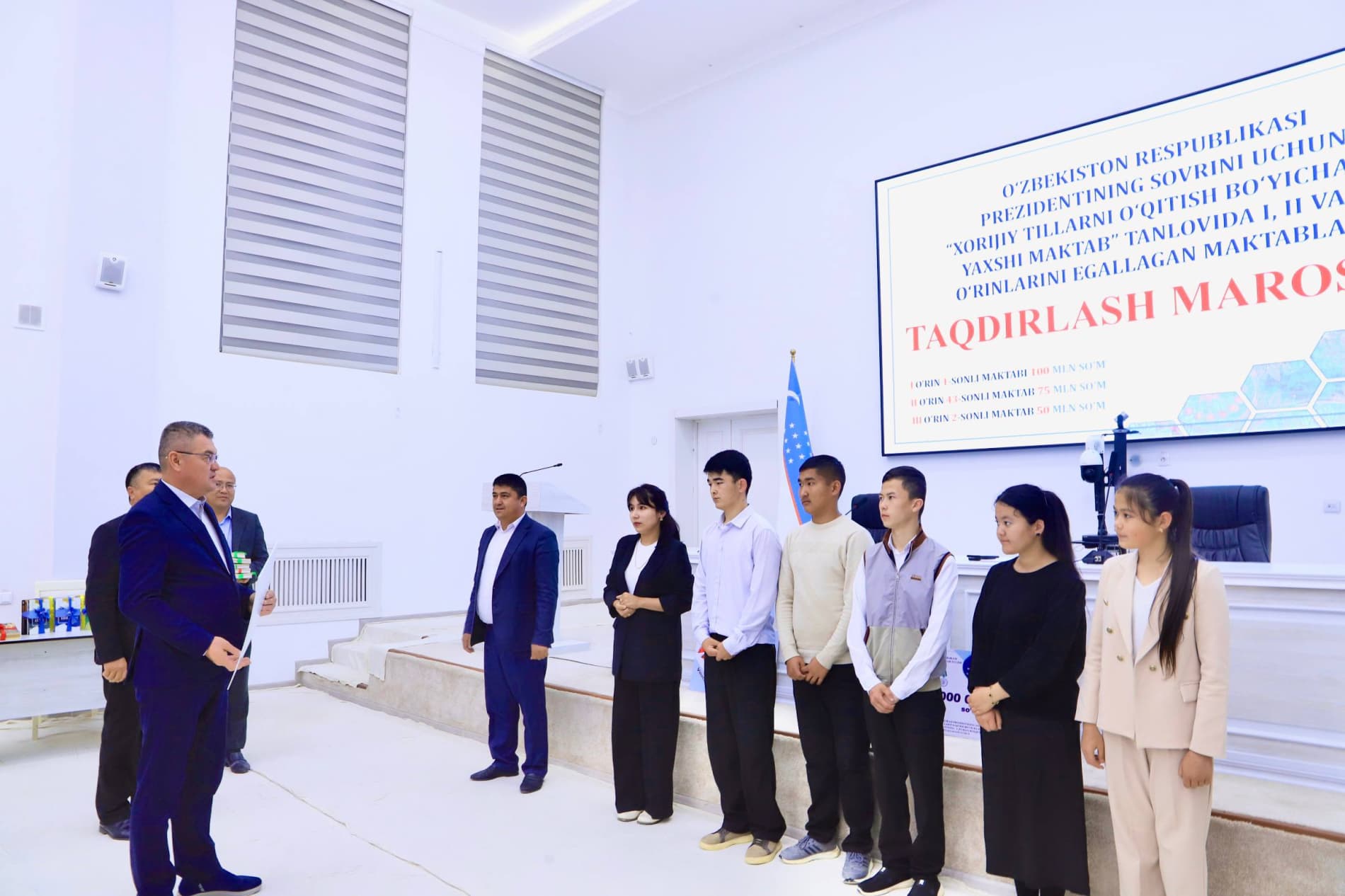 Bandixonda ta’limga e’tibor, xorijiy tillarni o‘rganishga esa alohida rag‘bat!