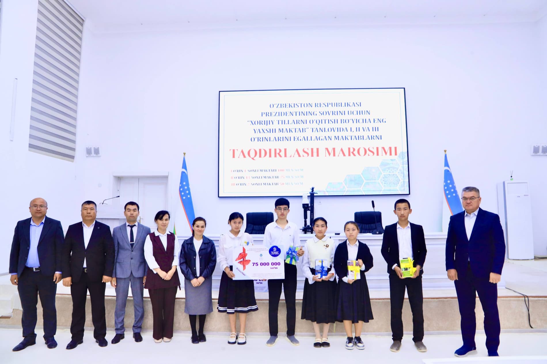 Bandixonda ta’limga e’tibor, xorijiy tillarni o‘rganishga esa alohida rag‘bat!