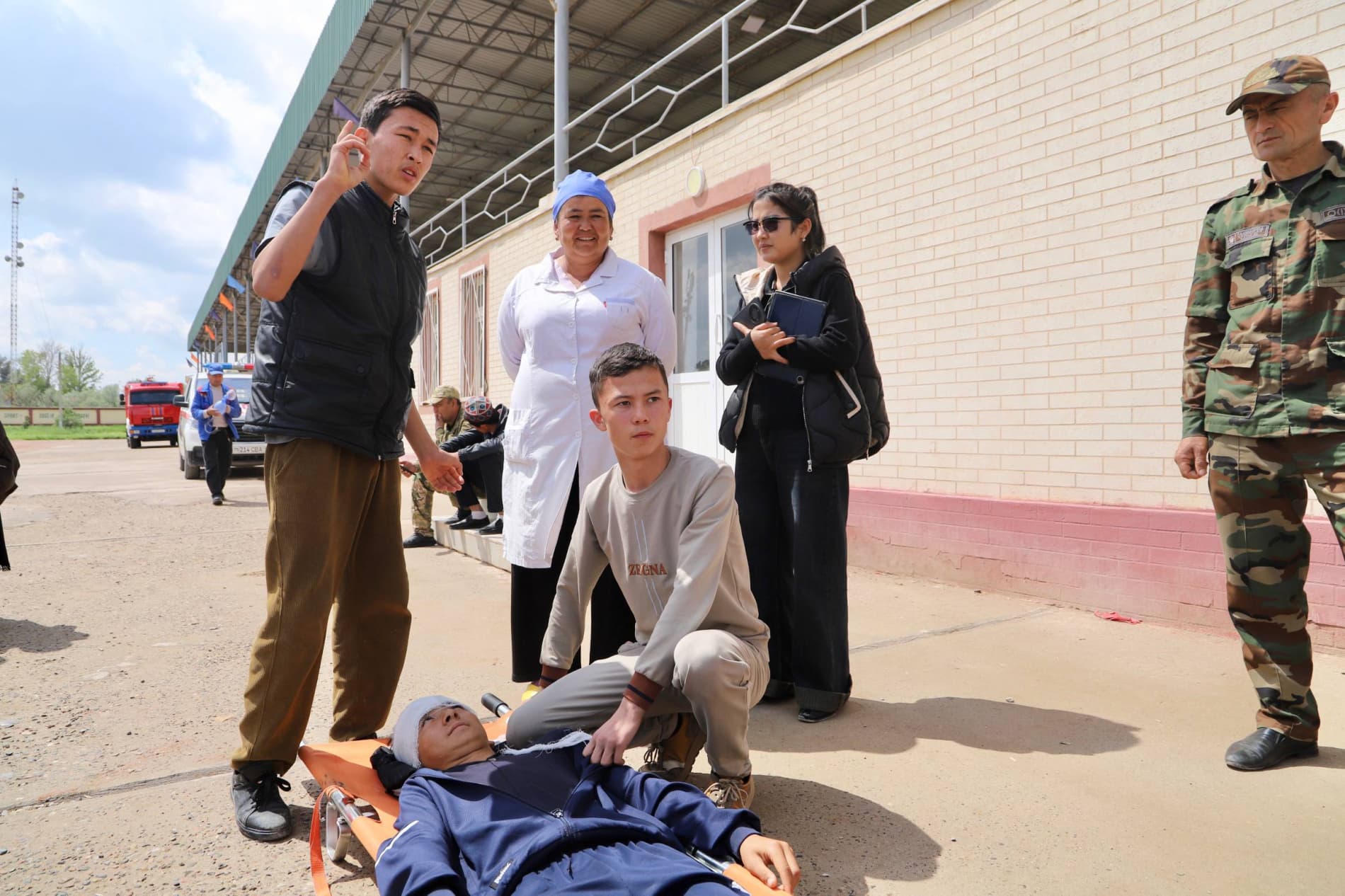 Bandixonda “Yosh qutqaruvchi” musobaqasining tuman bosqichi o‘tkazildi