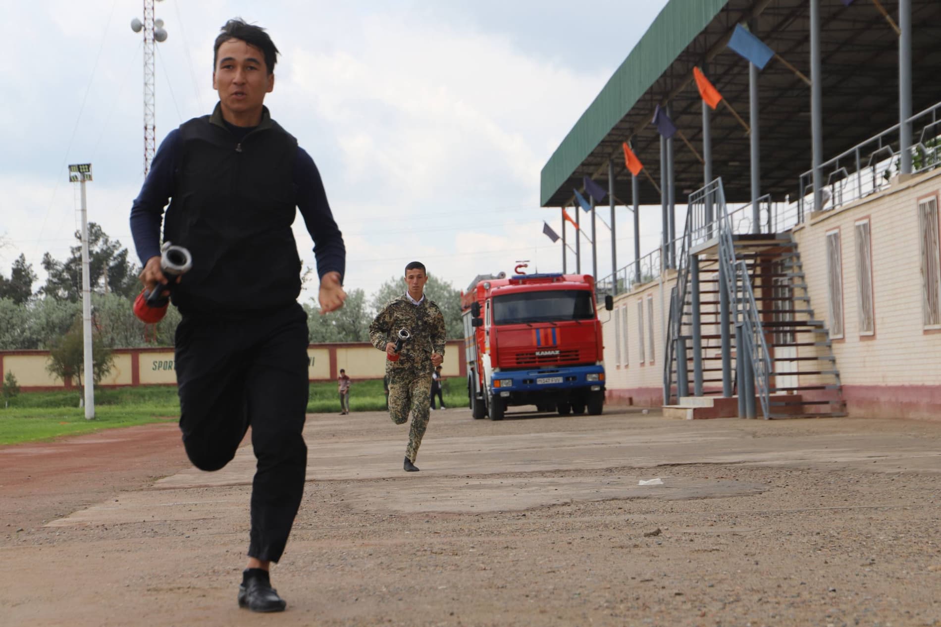 Bandixonda “Yosh qutqaruvchi” musobaqasining tuman bosqichi o‘tkazildi