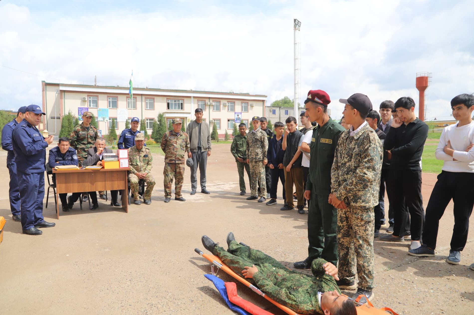 Bandixonda “Yosh qutqaruvchi” musobaqasining tuman bosqichi o‘tkazildi