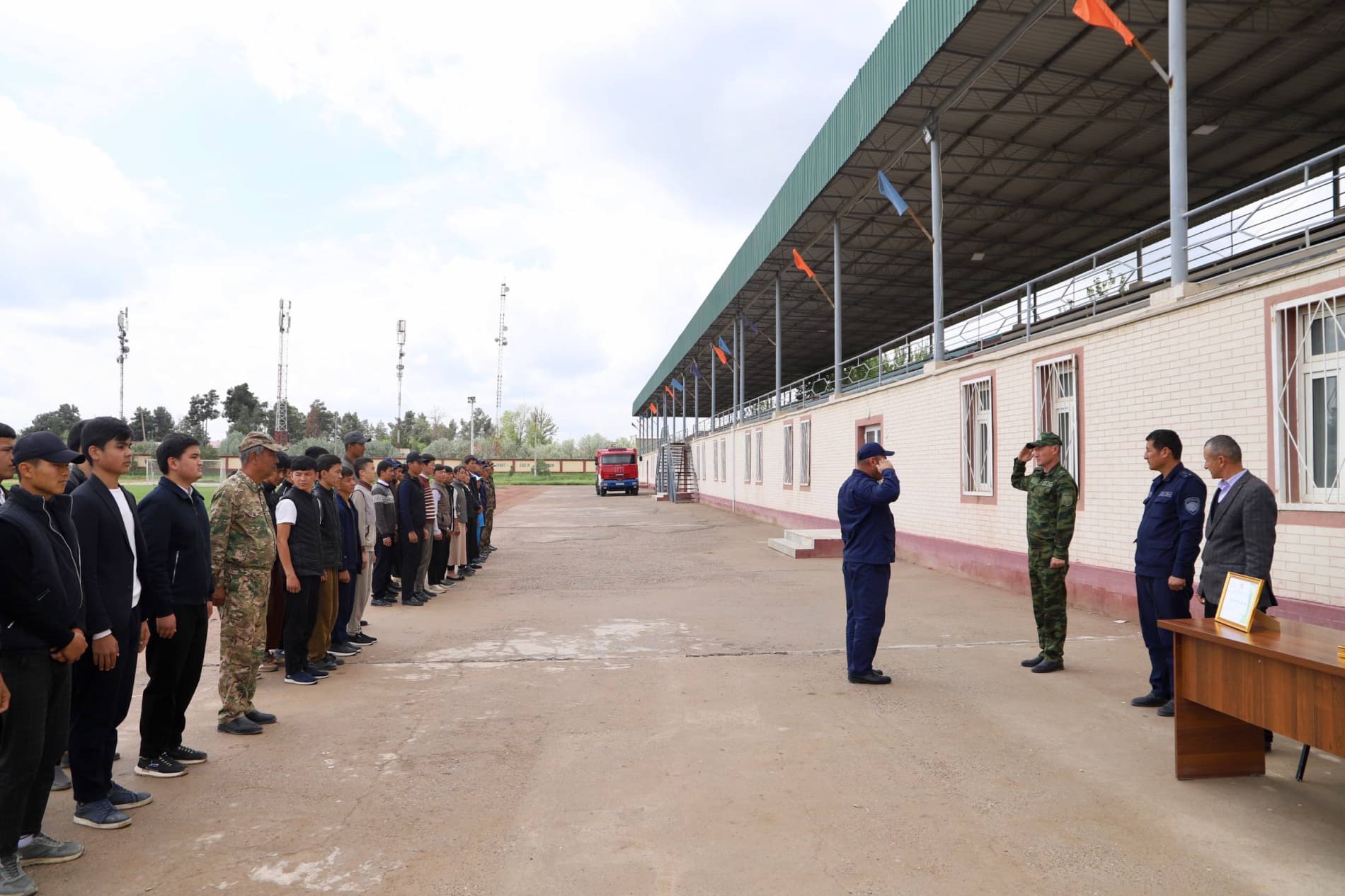 Bandixonda “Yosh qutqaruvchi” musobaqasining tuman bosqichi o‘tkazildi