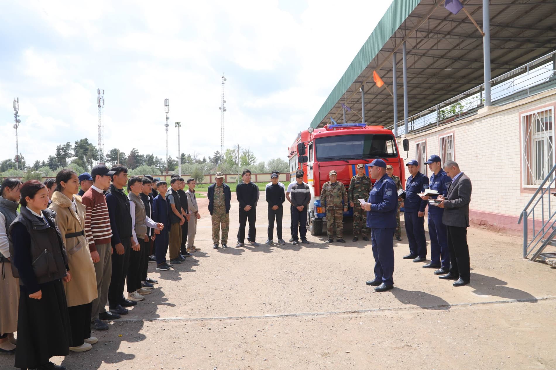 Bandixonda “Yosh qutqaruvchi” musobaqasining tuman bosqichi o‘tkazildi