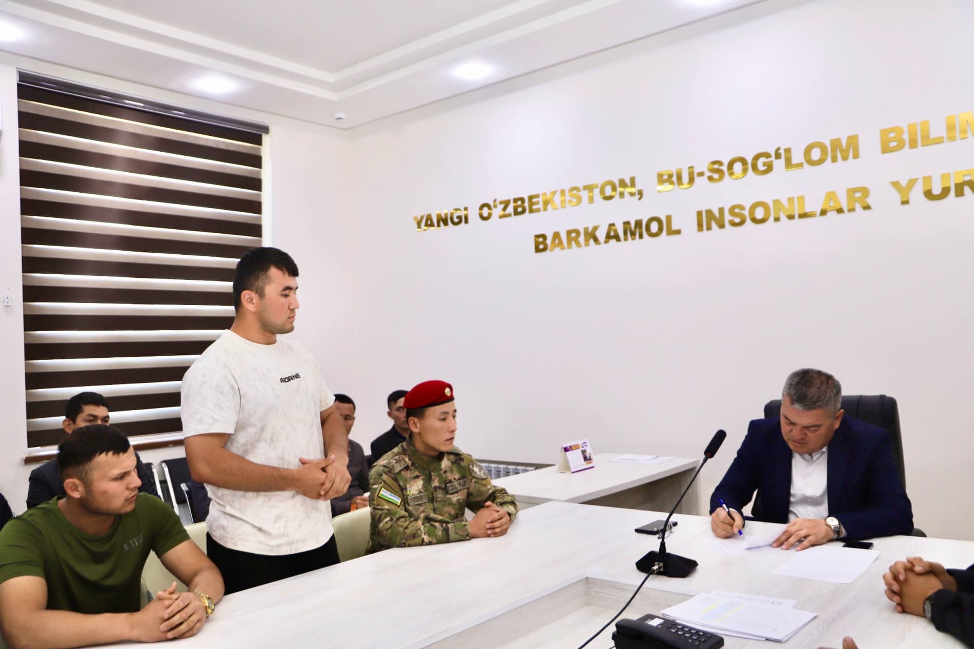 Yoshlar e’tiborda: Bandixonda “Payshanba — yoshlar kuni” doirasida uchrashuv o‘tkazildi