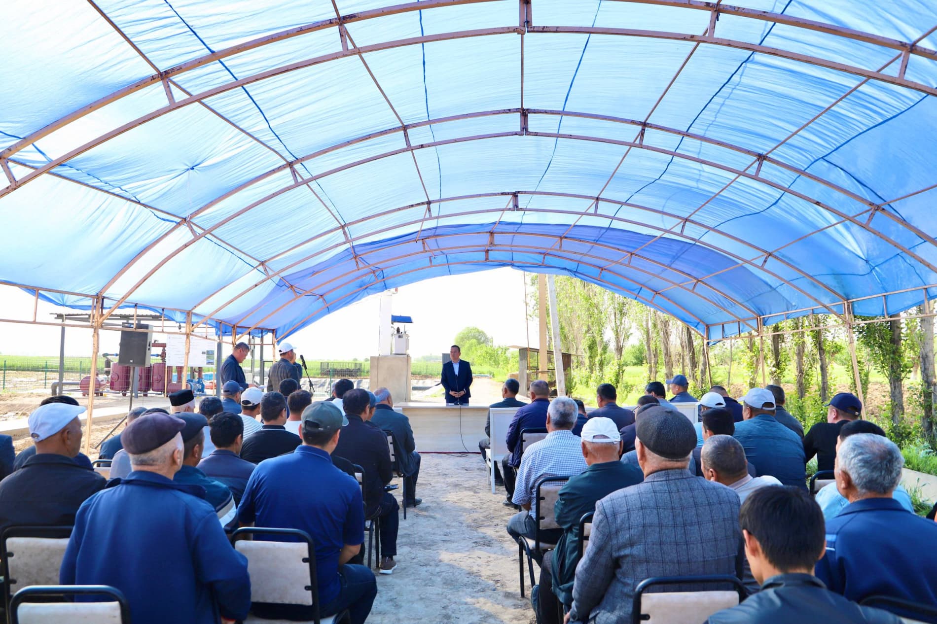 Bandixonda qishloq xo‘jaligi sohasida samaradorlikni oshirish, hosildorlikni ko‘paytirish hamda kelgusi mavsumga puxta tayyorgarlik ko‘rish borasidagi ishlar holati o'rganildi