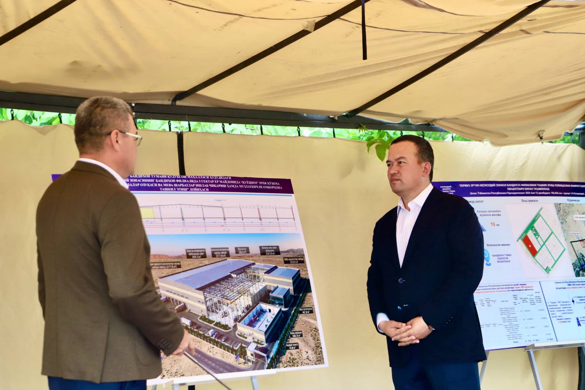 Bandixonda investitsiya loyihalari jadallashmoqda